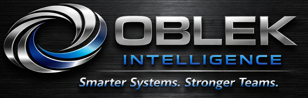 OBLEK Intelligence — Smarter Systems. Stronger Teams.